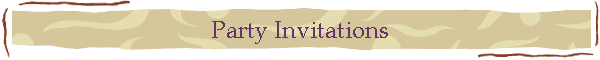 Party Invitations